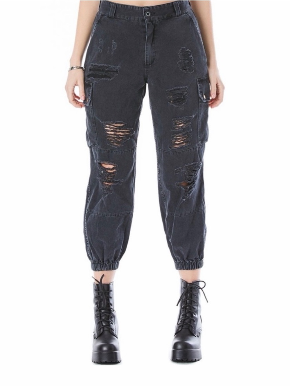 Carmar Distressed Cargo Jogger Pants